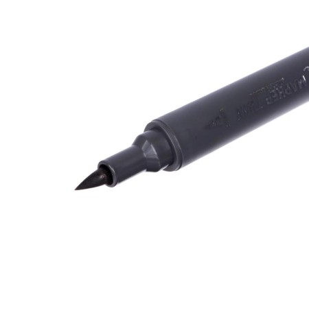 Artistic marker, ZHK "Snot" Twin Brush, bilateral: brush/mowed, alcohol base, black 211-S-3