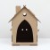 House designer for cats, 59 x 30 x 47 cm, craft