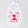 Salunavik crumb I am "My first New Year", white, 18x13 cm