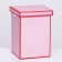 The box is folding, red, 17 x 25 cm