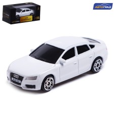 Metal machine Audi A5, 1:64, white color