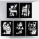 A set of subject notebooks of 48 sheets, an anime comic book, 12 items, with reference material, covered cardboard, Uf-lak (full), OFSET block