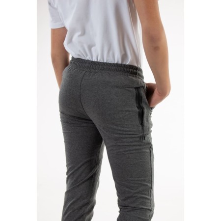 Sports pants for ISEE boys, height 146-152 cm, dark gray color-8