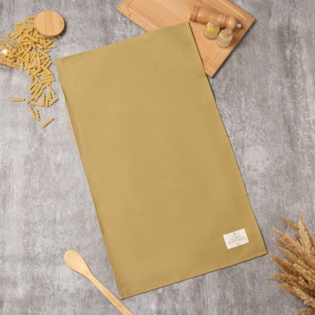 Ethel towel Kitchen 40x70 cm, centered in brown, 100% HL, sarzha 220 g/m2-5