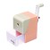 Mechanical sharpener with container classic pink