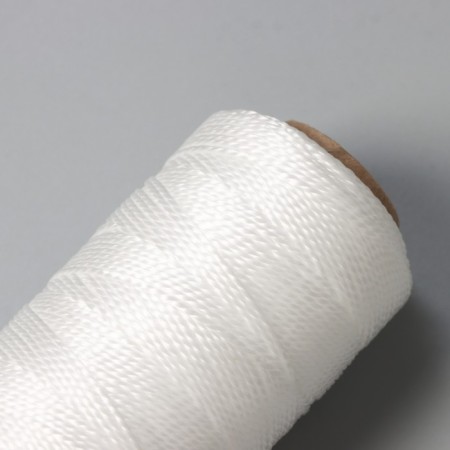Thread twisted shares, 2-spinal, pp, d = 1.3 mm, 200 m, white color-2