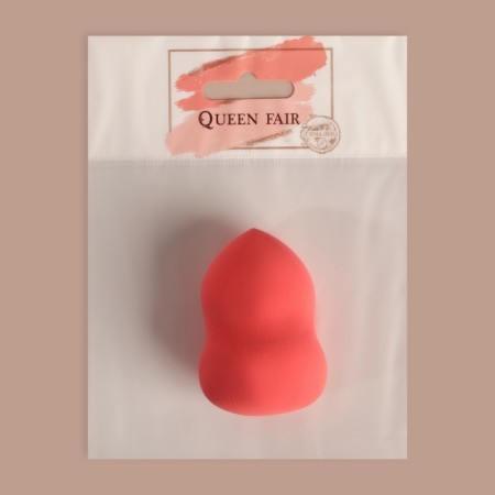 Makeup sponge "Amphora", 6 × 4 cm, increases when getting wet, color mix-10