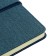 Organizer, A5, 128 sheets, a cage, the cover of the leatherette, with a knife, "patterns", blue