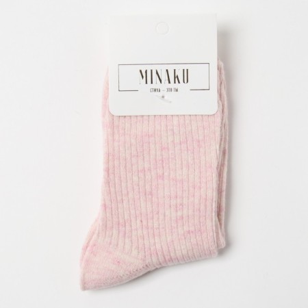 Women's socks minku, col. pink, rr 36-39-2