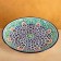 Largan Rishtan ceramics "Patterns", 32 cm, green