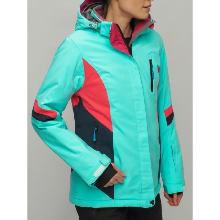 Ski suit, size 42, turquoise color-28