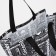 Household bag without fastening, black color