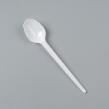 A disposable spoon 