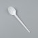 A disposable spoon "White" 12.5 cm