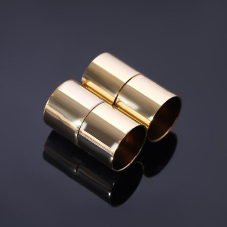 Magnetic lock lock, l = 20 mm, d (internal) = 12 mm, (set 2 pcs.), Color gold-1
