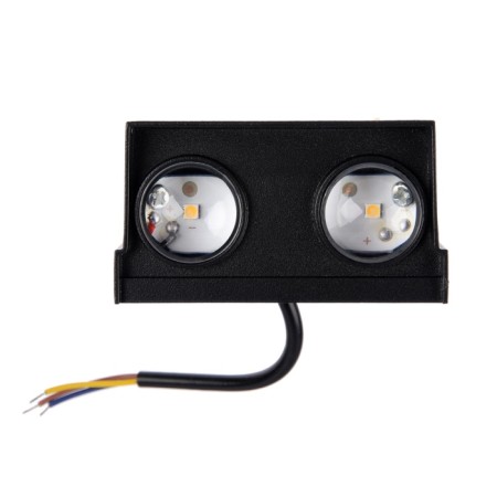 Facade lamp “Cascade”, FSD-094, 2 W, 3000K, 2 rays, IP65, 220 V, metal, black-5