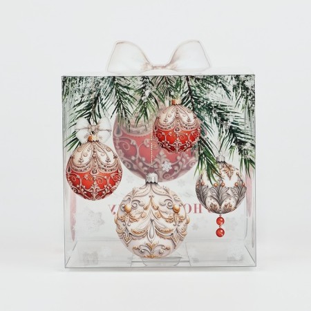 PVS gift box, New Year's Shar, 10 x 10 x 10 cm, New Year-4