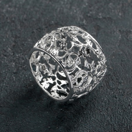 Ring for napkins "Grapes. Silver ", 4 × 3 cm, silver color-2