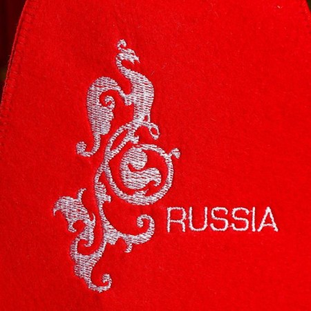 Red Bath Hat-1