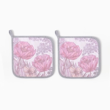 Set of tacks Ethel Roppy Fields 2 pcs, 19x19 sarzha, 100% x/l, Vatin 250g/m2-1