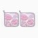 Set of tacks Ethel Roppy Fields 2 pcs, 19x19 sarzha, 100% x/l, Vatin 250g/m2