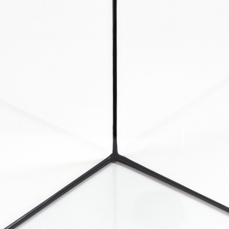 Aquarium "Delta" corner with a lid, 40 liters, 39 x 39 x 36/41.5 cm, black-3