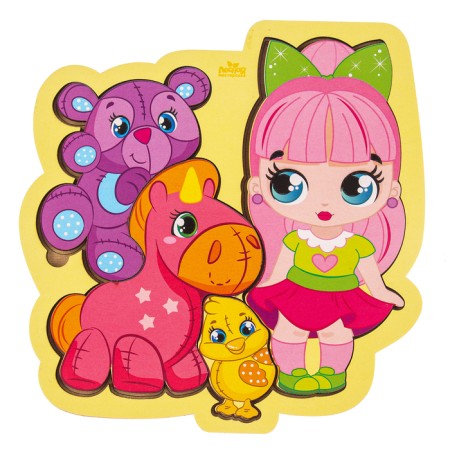 Головоломка «Игрушки» для самых маленьких-1