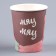 A single -single -paper cup "cat", meow, 250ml