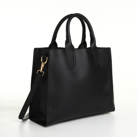 Women's bag with lightning, black color-3
