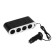Torso cigarette lighter, 12-24 V, USB, wire 50 cm, backlight