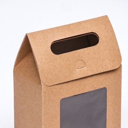 Box with window, craft, 20 x 14 x 8 cm-3