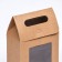 Box with window, craft, 20 x 14 x 8 cm