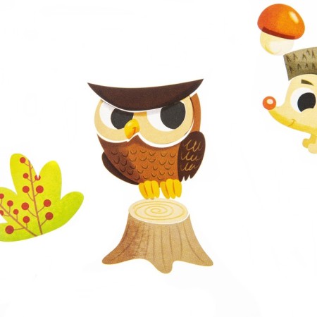 Application on plastic "in the forest"-3