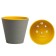 Plastic pot Live-In-Green with the “cone” tab, d = 14.5 cm, 1.3 l, color is gray Musson