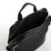 Backpack of artificial leather with lightning, external pocket, Medvedkovo, Black Color
