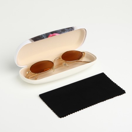 Case for glasses on the cracker, white color-3
