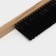 Technical brush, 39 × 2.5 × 1.6 cm, three-row, 51 bunch, beech, synthetic fiber black