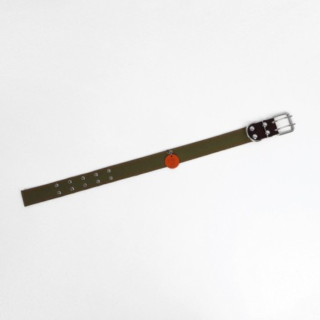 Brezant two-layer collar with brown insert, Osh 54-69 cm-4