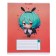Notebook 18 sheets in the ANime Chibi line, paper cover, texture, mix