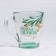 Gift set of New Year's mugs of glass "Curvat and comfort!", 2 pcs