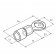 Ring Tutor isolated Ø 10.5 mm 0.5-1.5 mm² (NKI 1.5-10) Red rexant