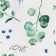 Siddle for a chair "Dolyana" Eucalyptus 42x42x7 cm, 100% cotton, 164 g/m2