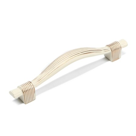 Cappio RSC018, zinc, m/o 96 mm, white/gold, 4 pcs.