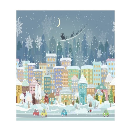 A set of napkins for setting the New Year's Eve, rectangular, size 32x46 cm, 4 pcs-2