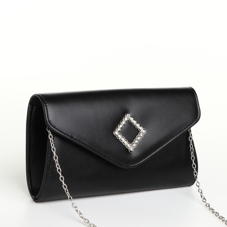Female bag on a magnet, black color-3
