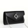 Female bag on a magnet, black color