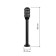 Lamp Garden Era E27, IP54, 60W, 140x850 mm, black