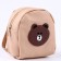 Bag for the doll "Bear", beige color