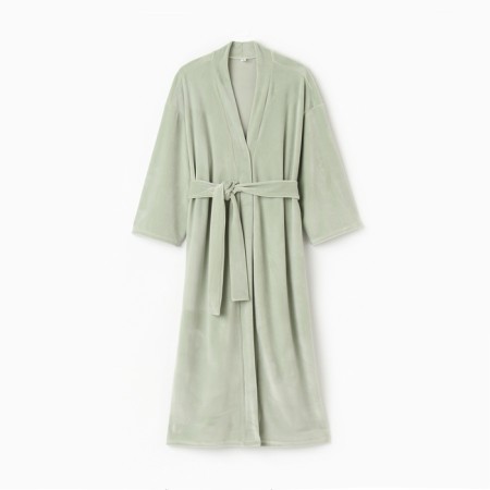 Women's robe KAFTAN PLUSHY p. 44-46, green-5