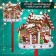 Topper decorative "New Year's house" 27.5x70 cm